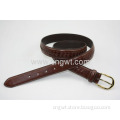 Mans Fashion Leather Belt Pin Buckle Leather Belt 